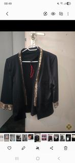 Dames colbert (maat L), Ophalen of Verzenden, Zo goed als nieuw, Zwart