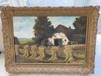 Klassiek landschap Schilderij , gesigneerd H. Egmond, Antiek en Kunst, Ophalen