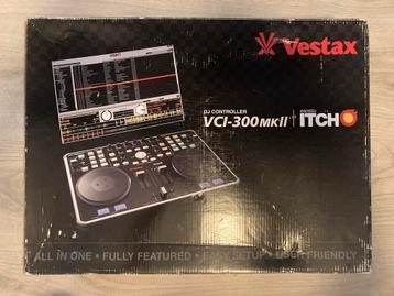 Vestax, VCI-300 mkII, Vintage DJ controller, met CD/ Doos, beschikbaar voor biedingen
