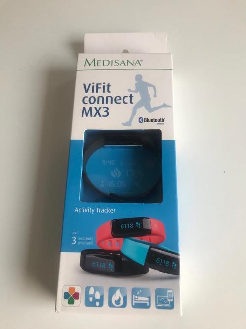 ViFit Connect MX3 Medisana, Sieraden, Tassen en Uiterlijk, Smartwatches, Nieuw, Android, Rood, Afstand, Calorieverbanding, Conditie