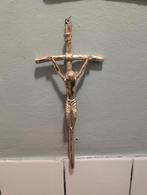 Zwaar Verguld Kruis - Uniek Exemplaar, Antiek en Kunst, Antiek | Religie, Ophalen of Verzenden