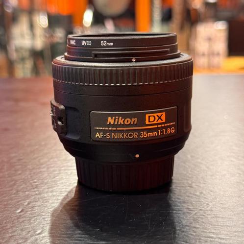 Nikon DX AF-S Nikkor 35 MM 1:1.8G Lens INCL Garantie (B), Audio, Tv en Foto, Fotografie | Lenzen en Objectieven, Zo goed als nieuw