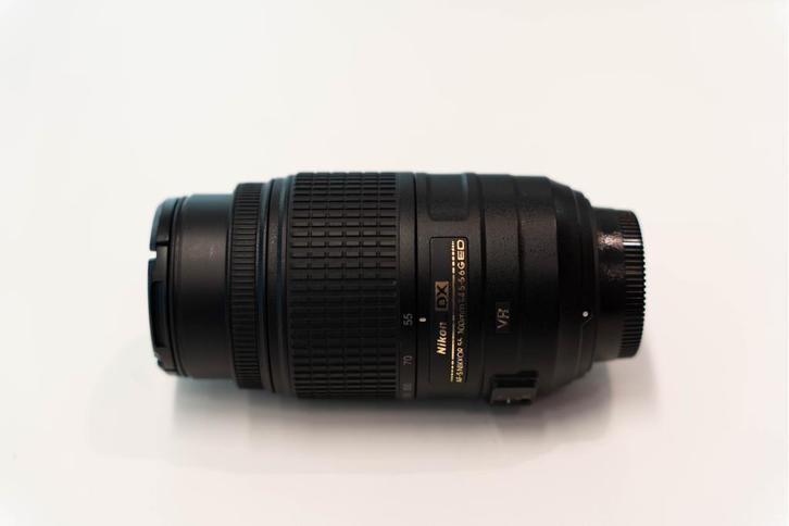 Nikon 55-300mm AF-S Nikkor F/4.5 - 5.6G (Foto-Groep Doorn), Audio, Tv en Foto, Fotografie | Lenzen en Objectieven, Gebruikt, Standaardlens