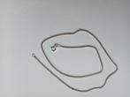 Zilveren Gourmet ketting L.45 cm Halsketting Sterlingzilver., Ophalen of Verzenden, Nieuw, Zilver, Zilver