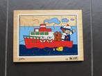 Houten legpuzzel 12 stukjes matroos Jaklien, ROLF., 2 tot 4 jaar, 10 tot 50 stukjes, Ophalen of Verzenden, Zo goed als nieuw