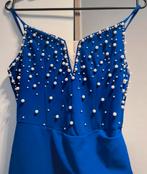 Mooie galajurk - gedragen, geen sporen, Kleding | Dames, Gelegenheidskleding, Maat 38/40 (M), Galajurk, Blauw, Ophalen of Verzenden