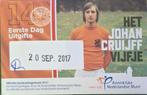 Herdenkingsmunt - Proof met envelop ter ere van Johan Cruijf, Postzegels en Munten, Munten | Nederland, Ophalen of Verzenden, Koningin Beatrix