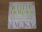 Jacky - White Horses 1968 Philips 326 857 BF Holland Single, Filmmuziek en Soundtracks, Gebruikt, Ophalen of Verzenden, 7 inch