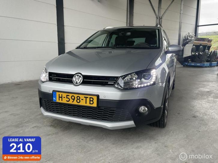 Volkswagen Polo 1.2 TSI Cross pdc stoelverw., Auto's, Volkswagen, Bedrijf, Te koop, Polo, ABS, Airbags, Airconditioning, Alarm