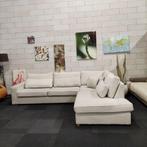 Hoekbank | Teddy stof | Beige | 320x245 | Bank | Bankstel, Gebruikt, Modern design teddy stof hoekbank bank bankstel sofa, Hoekbank