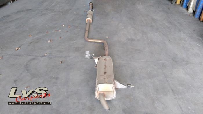 Uitlaat Midden + Einddemper van een Peugeot Partner, Auto-onderdelen, Uitlaatsystemen, Peugeot, Gebruikt, 3 maanden garantie, Ophalen of Verzenden