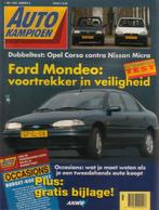 Autokampioen 9 1993 : Ford Mondeo - Opel Vectra V6 - Corsa, Ophalen of Verzenden, Gelezen, Algemeen