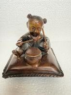 Kind met trommel – gesigneerd “Lumiere” (ca. 1950–1970), Ophalen of Verzenden