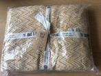 Take a plaid deken sprei 125 x150 nieuw geel 100% katoen, Ophalen of Verzenden, Nieuw