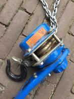 Ijzeren takel gereedschap lier handlier, Ophalen of Verzenden, Gebruikt