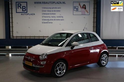 Fiat 500 1.2 Lounge / RED & WHITE ! ! !, Auto's, Fiat, Bedrijf, Te koop, ABS, Airbags, Airconditioning, Centrale vergrendeling