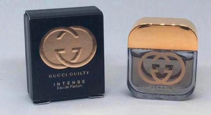 Parfumminiatuur Gucci Guilty Intense 5 ml Eau de Parfum, Verzamelen, Parfumverzamelingen, Nieuw, Miniatuur, Gevuld, Verzenden