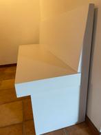 Zgan eetkamerbank modern, Huis en Inrichting, Ophalen, Drie, Wit, Zo goed als nieuw