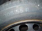 Winterbanden/velgen 205/55  R 16"  91H  M>S  "Continental", Auto-onderdelen, Banden en Velgen, Ophalen, Gebruikt, 16 inch, Banden en Velgen