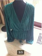Dames bloes Zara mt L groen, Maat 38/40 (M), Zara, Ophalen of Verzenden, Zo goed als nieuw