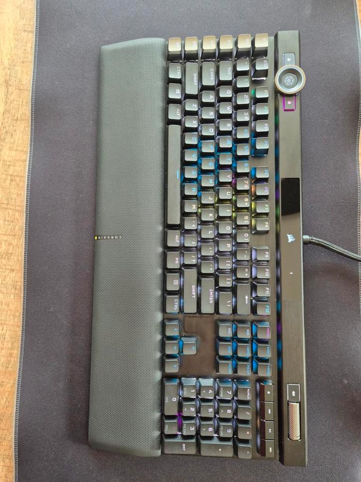 Corsair K100 + Dark Core RGB Pro toetsenbord + muis. Gaming, Computers en Software, Toetsenborden, Zo goed als nieuw, Ophalen of Verzenden