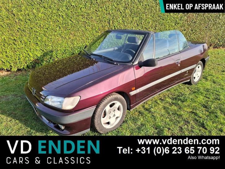 Peugeot 306 Cabriolet 1.8 - 1996, Auto's, Oldtimers, Te koop, Alarm, Centrale vergrendeling, Elektrische buitenspiegels, Elektrische ramen