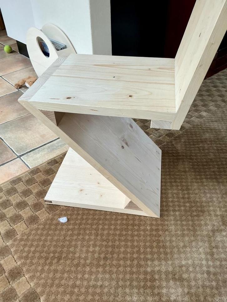 Zig-Zag Stoel, Huis en Inrichting, Stoelen, Nieuw, Vijf, Zes of meer stoelen, Hout, Overige kleuren, Ophalen