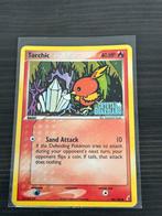 Pokemon Torchic 66/100 holo, Ophalen of Verzenden, Zo goed als nieuw, Losse kaart, Foil