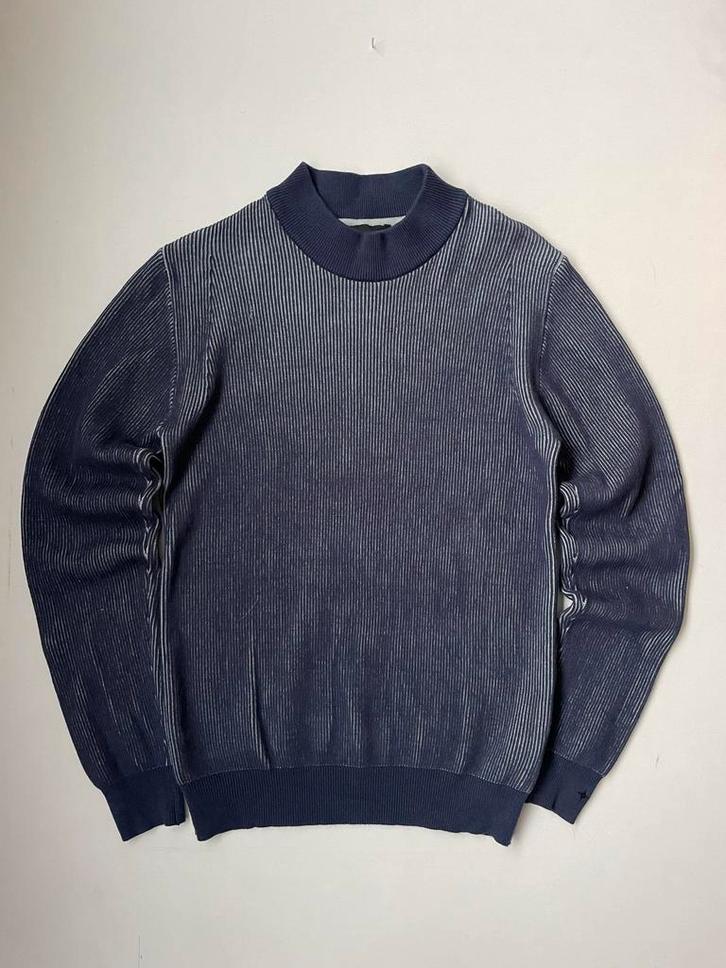 Vintage Stone Island Look Trui Maat S, Kleding | Heren, Truien en Vesten, Zo goed als nieuw, Maat 46 (S) of kleiner, Blauw, Ophalen of Verzenden
