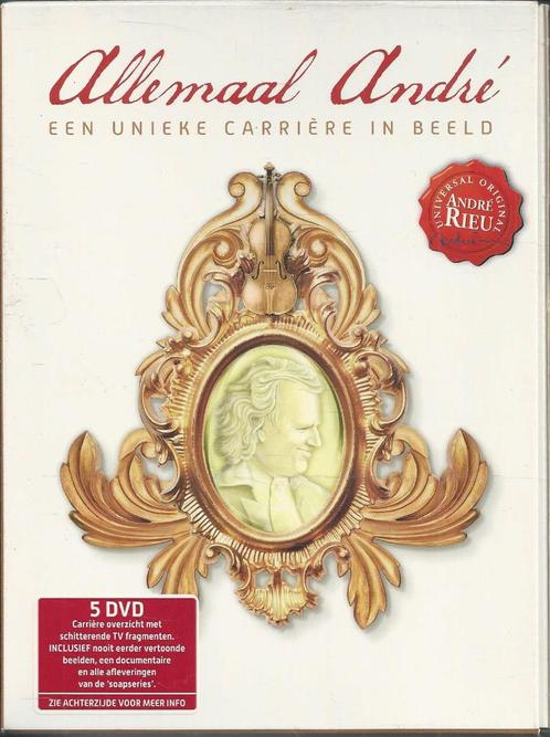 Andre Rieu - Allemaal Andre, een unieke carriere in beeld, Cd's en Dvd's, Dvd's | Muziek en Concerten, Nieuw in verpakking, Muziek en Concerten