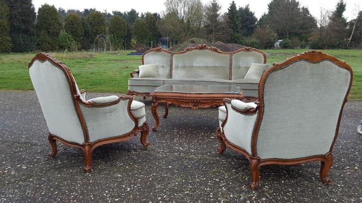 Barok bankstel, Antiek en Kunst, Antiek | Meubels | Stoelen en Banken, Ophalen