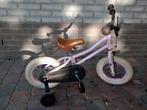 Meisjesfiets 2 in 1, 12 inch, Ophalen, Zijwieltjes, Gebruikt, Minder dan 16 inch