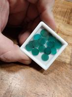 Groene agaat schijfjes, Sieraden, Tassen en Uiterlijk, Ophalen of Verzenden