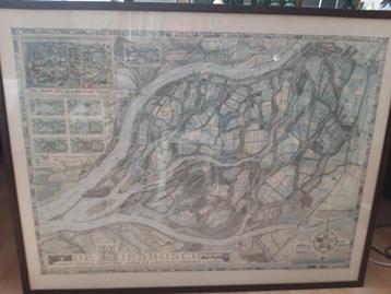 prent "de Biesbosch".  beschikbaar voor biedingen