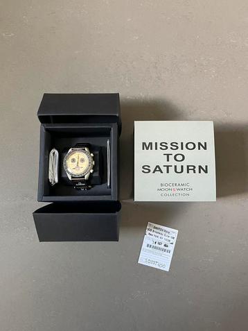 Omega x Swatch mission to Saturn beschikbaar voor biedingen