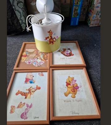Winnie de Poeh Lamp & Lijstjes beschikbaar voor biedingen