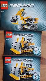 Lego Technic 8259 Gele Bulldozer / Graafmachine, Kinderen en Baby's, Speelgoed | Duplo en Lego, Ophalen of Verzenden, Gebruikt