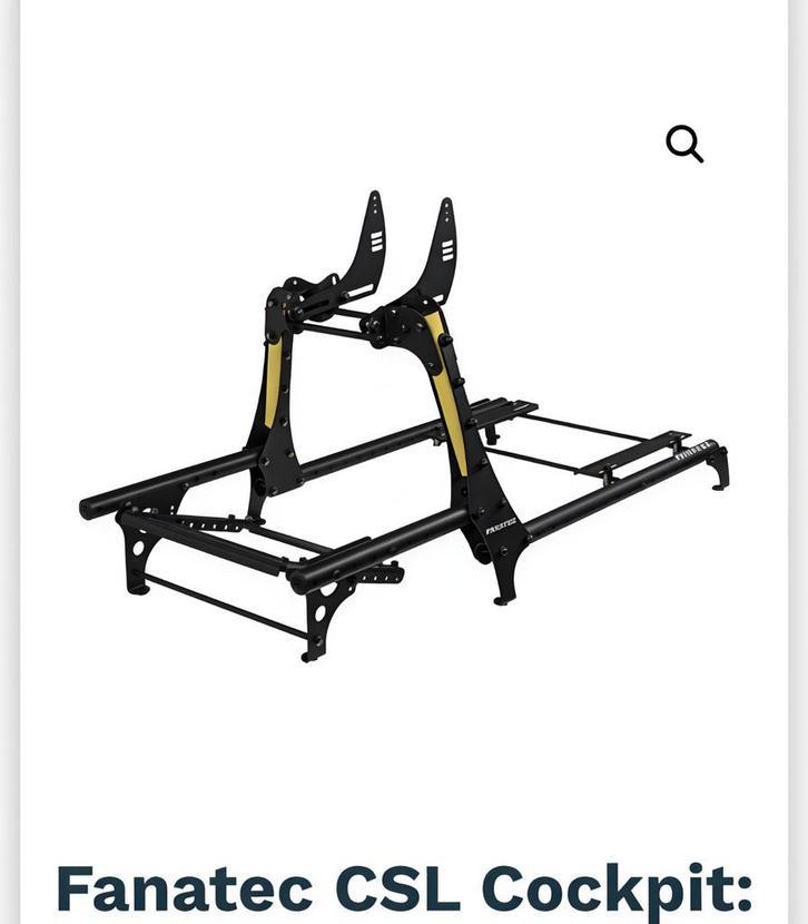 Fanatec CSL Cockpit - Sim Racing Frame, Spelcomputers en Games, Spelcomputers | Overige, Nieuw, Ophalen of Verzenden