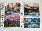 4 Mindboggler puzzels, Ophalen of Verzenden, 500 t/m 1500 stukjes, Zo goed als nieuw, Legpuzzel
