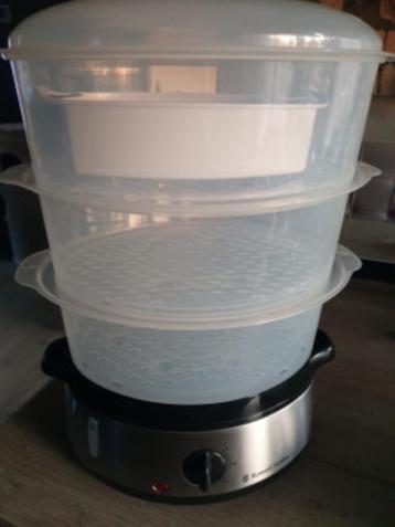 Zgan grote RVS Russell Hobbs Cook Home-stoomkoker en slowcoo beschikbaar voor biedingen