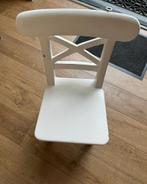 Houten kinderstoel, Huis en Inrichting, Stoelen, Ophalen, Zo goed als nieuw, Bruin, Eén