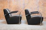 ZGANieuw 2 Leolux Scylla design fauteuils, Metaal, Leolux, Leolux, 75 tot 100 cm