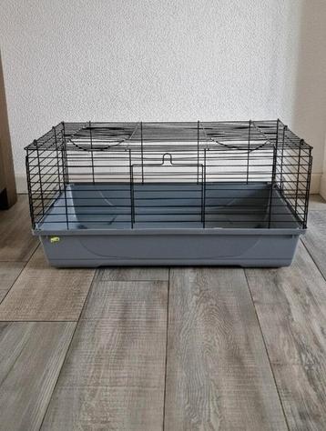 Grote Kooi/Hok voor Konijn/Cavia – Zo goed als nieuw beschikbaar voor biedingen