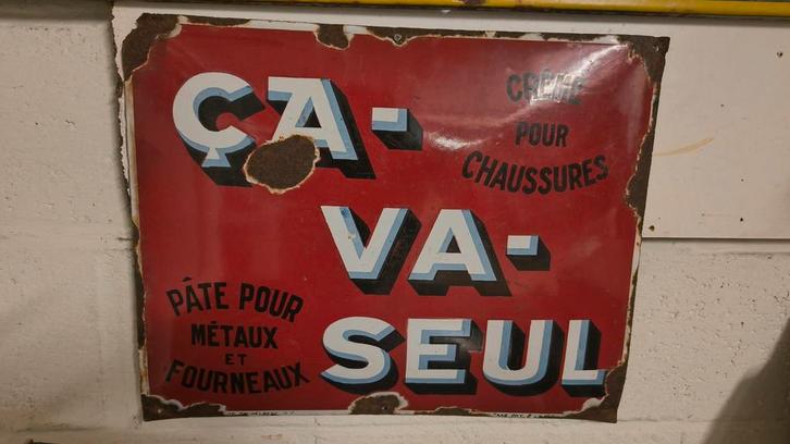 Cava seul, Verzamelen, Merken en Reclamevoorwerpen, Reclamebord, Ophalen of Verzenden