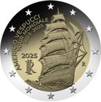 Speciale 2 Euro ITALIË 2025 "Amerigo Zeilschoolschip" unc., Postzegels en Munten, Munten | Europa | Euromunten, Verzenden, Italië