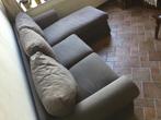 3 zitsbank met chaise longue Ektorp, Ophalen, Gebruikt, Driepersoons, 75 tot 100 cm
