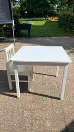Kindertafel en stoel ikea, Ophalen, Gebruikt, Tafel(s) en Stoel(en)