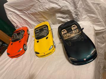 Dogde Viper bburago 1:18 3 stuks 60 euro beschikbaar voor biedingen