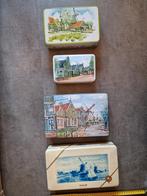 Koektrommels blikken - Verkade & Zaanse Schans, Verzamelen, Blikken, Ophalen of Verzenden, Gebruikt, Koek(jes), Verkade