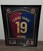 Mooi ingelijst Fc Barcelona shirt gesigneerd door Yamal, Ophalen of Verzenden, Nieuw, Buitenlandse clubs, Shirt
